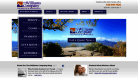 What Thewilliamscompany.net website looked like in 2020 (6 years ago)