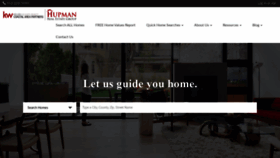 What Thehupmangroup.com website looked like in 2020 (4 years ago)