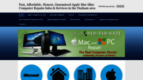 What Therealcomputerdoctor4u.com website looked like in 2020 (4 years ago)