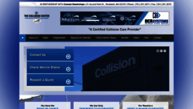 What Thecollisioncentercoastal.com website looked like in 2020 (4 years ago)
