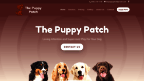 What Thepuppypatch.biz website looked like in 2020 (4 years ago)
