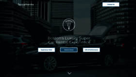 What Teslarents.com website looked like in 2020 (4 years ago)