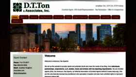 What Ton-associates.com website looked like in 2020 (4 years ago)