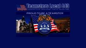 What Teamsterslocal443.com website looked like in 2020 (4 years ago)