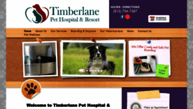 What Timberlanevet.com website looked like in 2020 (4 years ago)
