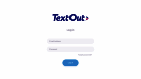 What Textout.app website looked like in 2020 (4 years ago)