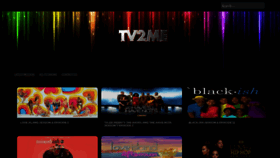What Tv2me.net website looked like in 2020 (4 years ago)