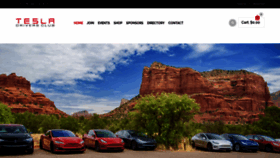 What Tesladriversclub.com website looked like in 2020 (4 years ago)