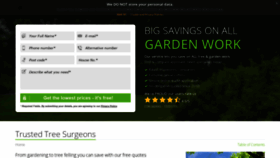 What Trusted-treesurgeons.com website looked like in 2020 (4 years ago)