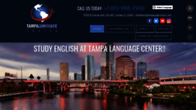 What Tampalanguagecenter.com website looked like in 2020 (4 years ago)