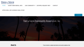 What Tierraverdecommunityassociation.org website looked like in 2020 (4 years ago)