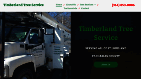 What Timberlandtreestl.com website looked like in 2020 (4 years ago)