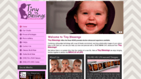 What Tinyblessings4dultrasound.com website looked like in 2020 (4 years ago)