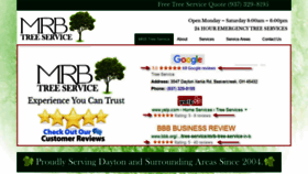 What Treeservicedaytonoh.com website looked like in 2020 (4 years ago)