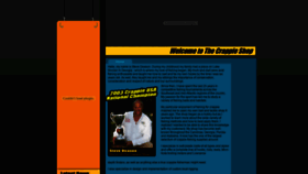 What Thecrappieshop.com website looked like in 2020 (4 years ago)