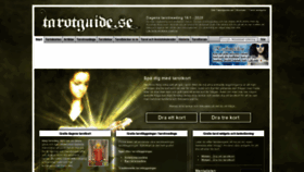 What Tarotguide.se website looked like in 2020 (4 years ago)