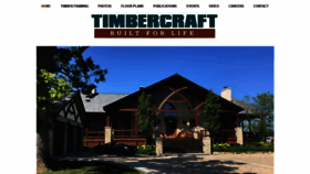What Timbercraft.com website looked like in 2020 (4 years ago)