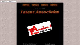What Talentassoc.com website looked like in 2020 (4 years ago)