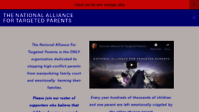 What Targetedparent.com website looked like in 2020 (4 years ago)