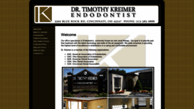 What Timkreimerendo.com website looked like in 2020 (4 years ago)