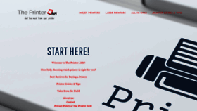 What Theprinterjam.com website looked like in 2020 (4 years ago)