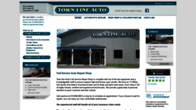 What Townlineauto.com website looked like in 2020 (4 years ago)