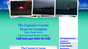 What Thecaptainscourse.com website looked like in 2020 (4 years ago)