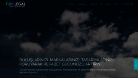 What Turklegal.com.tr website looked like in 2020 (4 years ago)