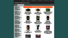 What Thebobadepot.com website looked like in 2020 (4 years ago)