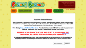 What Trivalleybouncehouse.com website looked like in 2020 (4 years ago)