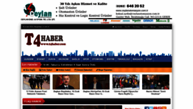 What T4haber.com website looked like in 2020 (4 years ago)