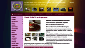 What Thaiceramicmachines.com website looked like in 2020 (4 years ago)