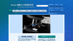 What Tokushima-byouri.com website looked like in 2020 (4 years ago)