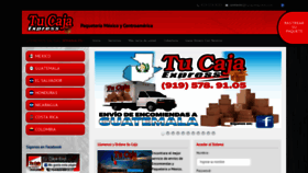 What Tucajaexpress.com website looked like in 2020 (4 years ago)