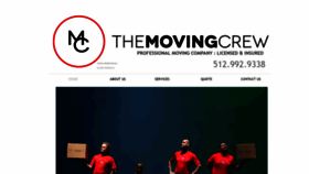 What Texasmovingcrew.com website looked like in 2020 (4 years ago)