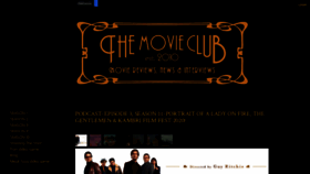 What Themovieclub.net website looked like in 2020 (4 years ago)