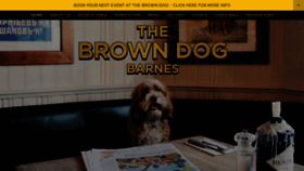 What Thebrowndog.co.uk website looked like in 2020 (4 years ago)
