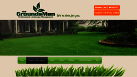 What Thegroundsmen.net website looked like in 2020 (4 years ago)