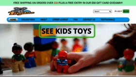 What Toyscases.com website looked like in 2020 (4 years ago)