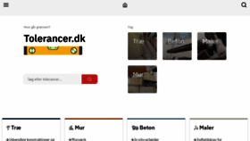 What Tolerancer.dk website looked like in 2020 (4 years ago)