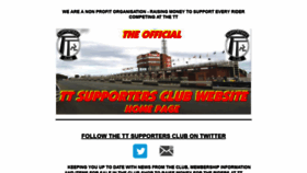 What Ttsupportersclub.com website looked like in 2020 (4 years ago)