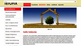 What Tetofix.hu website looked like in 2020 (4 years ago)