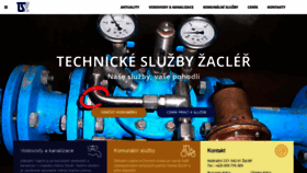 What Tszacler.cz website looked like in 2020 (4 years ago)