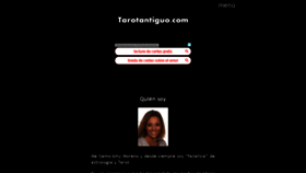 What Tarotantiguo.com website looked like in 2020 (4 years ago)