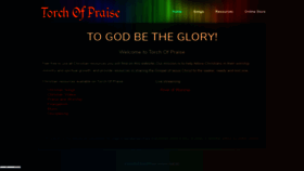 What Torchofpraise.weebly.com website looked like in 2020 (4 years ago)