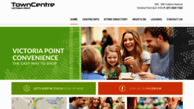 What Towncentrevictoriapoint.com.au website looked like in 2020 (4 years ago)