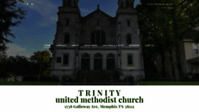 What Trinityumcmemphis.org website looked like in 2020 (4 years ago)