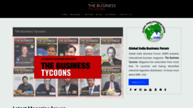 What Thebusinesstycoons.com website looked like in 2020 (4 years ago)