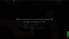What Thecarpedia.com website looked like in 2020 (4 years ago)