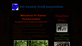 What Tri-cotrails.com website looked like in 2020 (4 years ago)